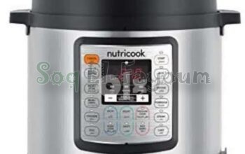 nutricook smart pot 6 liters حلة ضغط كهربائية سمارت نتريكوك ٦ لتر