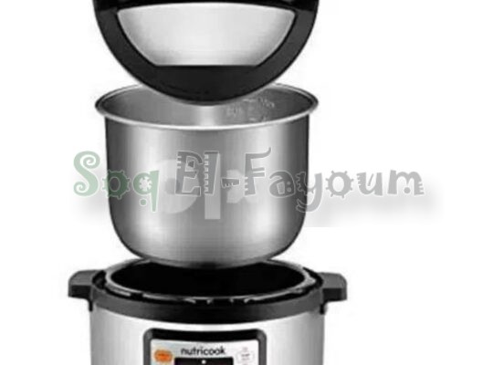 nutricook smart pot 6 liters حلة ضغط كهربائية سمارت نتريكوك ٦ لتر