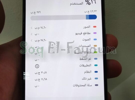 سامسونج a52s 256 Giga Ram 8 Giga فاضى بحالة الزيرو وارد الامارات Samsung